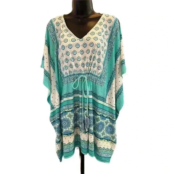 Cabana Life Tie Waist Cover Up - size Small - Picture 2 of 6